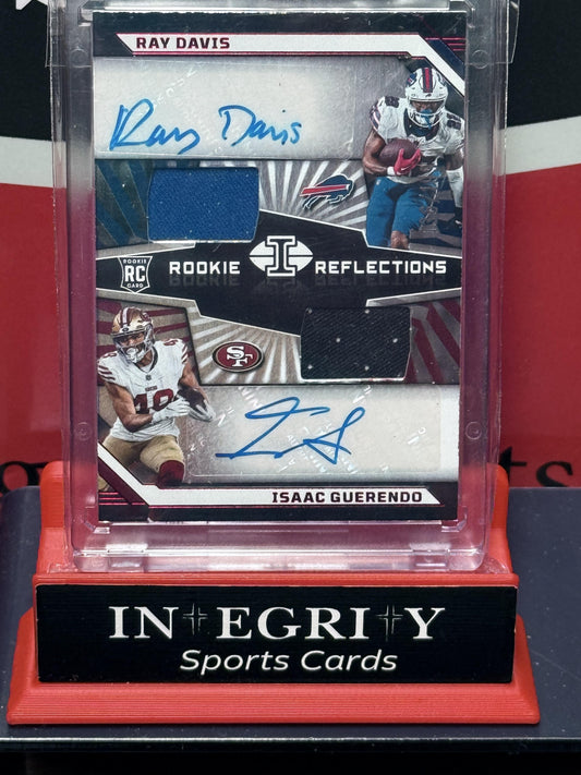 2024 Illusions RK Reflections Duel Auto Ray Davis Isaac Guerendo