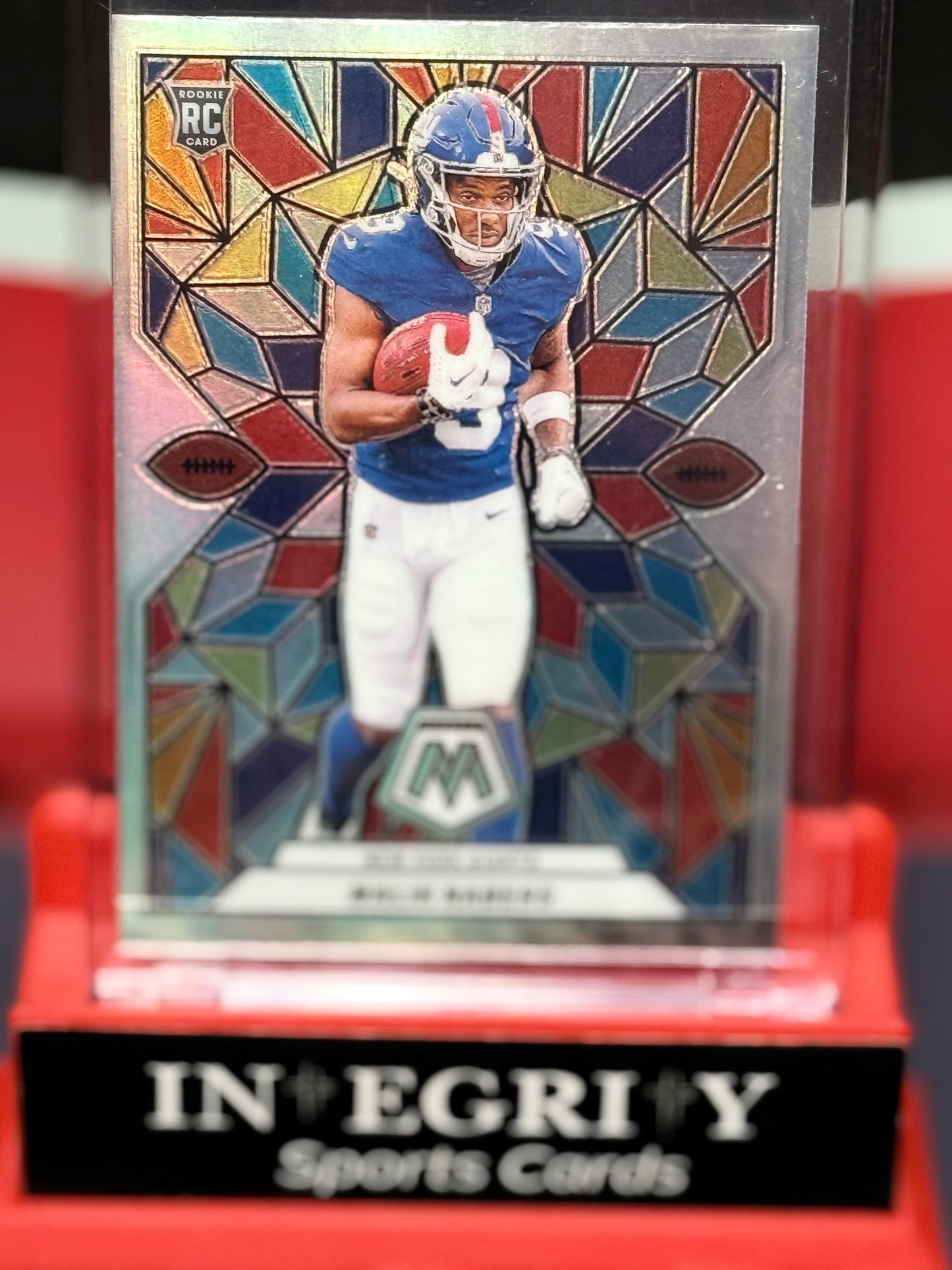 2024 Mosaic Stained Glass #SG-21 Malik Nabers