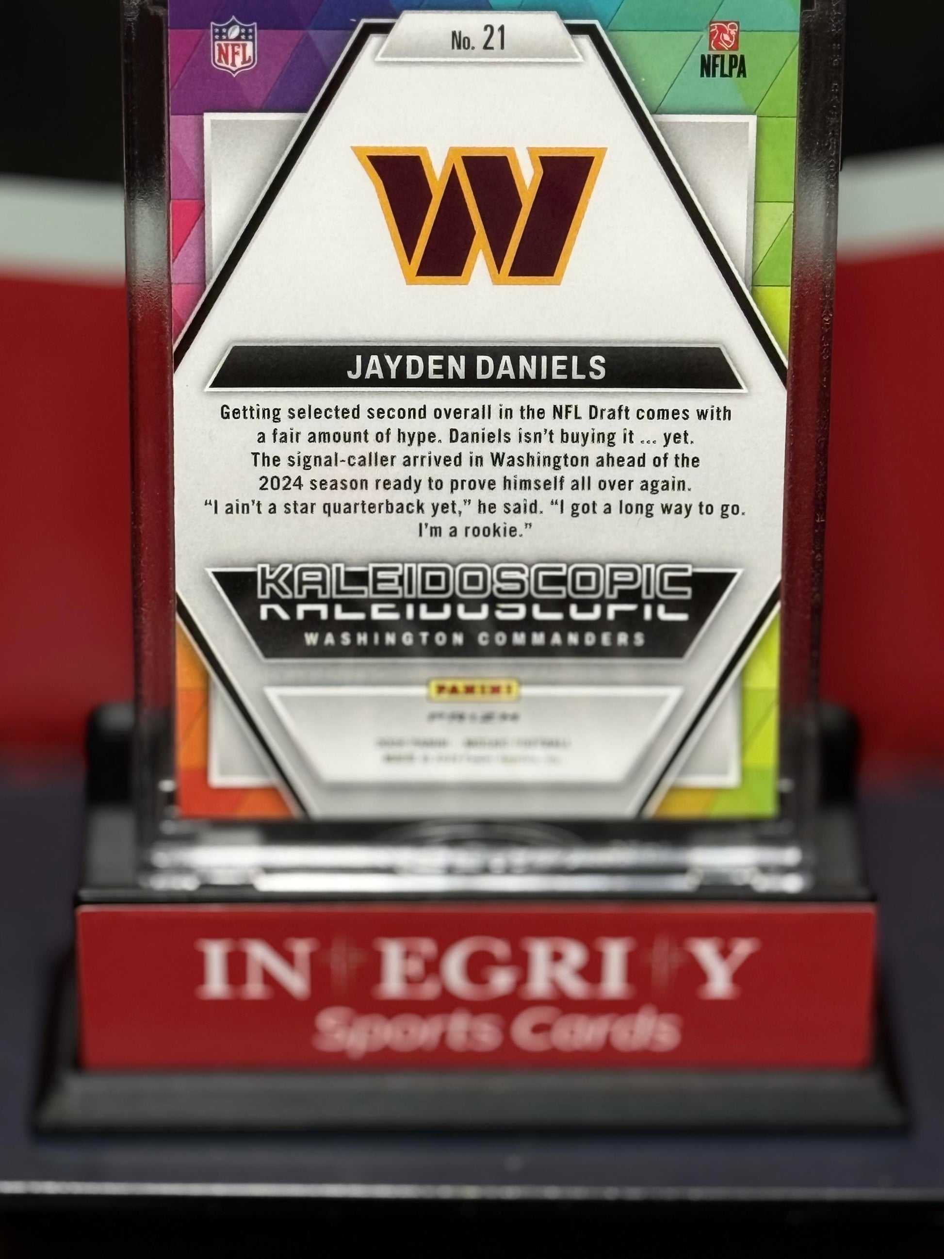 2024 Panini Mosaic #21 Jayden Daniels Kaleidoscopic
