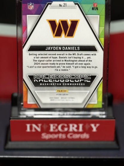 2024 Panini Mosaic #21 Jayden Daniels Kaleidoscopic