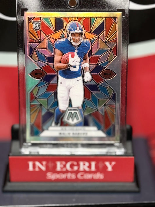 2024 Panini Mosaic #SG-21 Malik Nabers Stained Glass