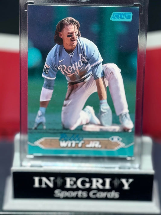 2024 Stadium Club #182 Bobby Witt Jr. Blue Foil #/50