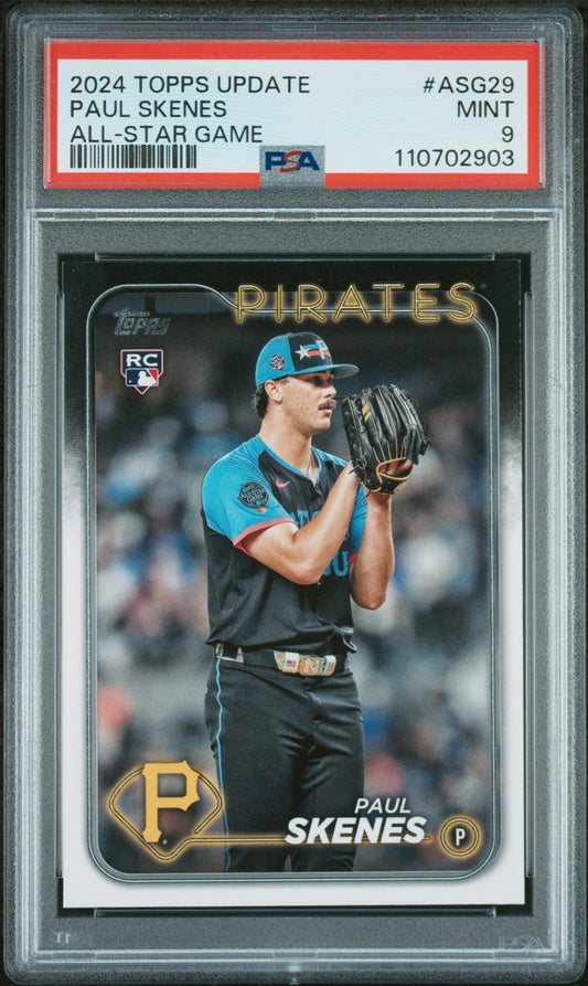 2024 Topps Update 2024 All-Star Game #ASG29 Paul Skenes PSA 9