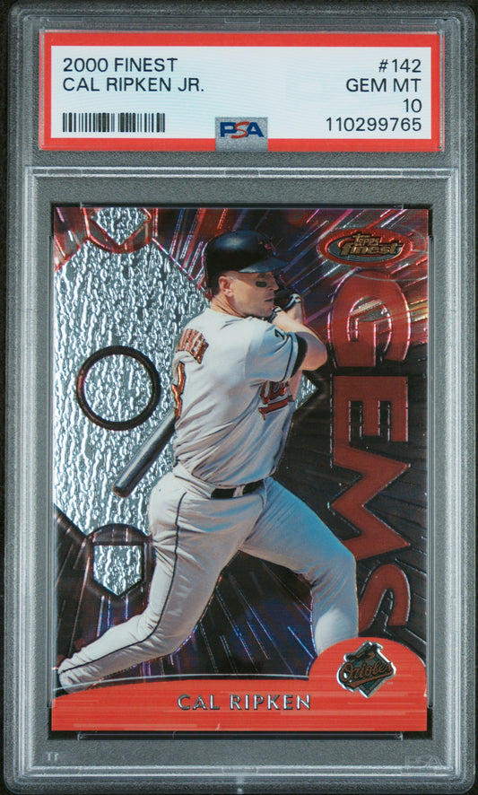 2000 Finest #142 Cal Ripken Jr. PSA 10