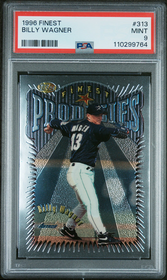 1996 Finest #313 Billy Wagner PSA 9