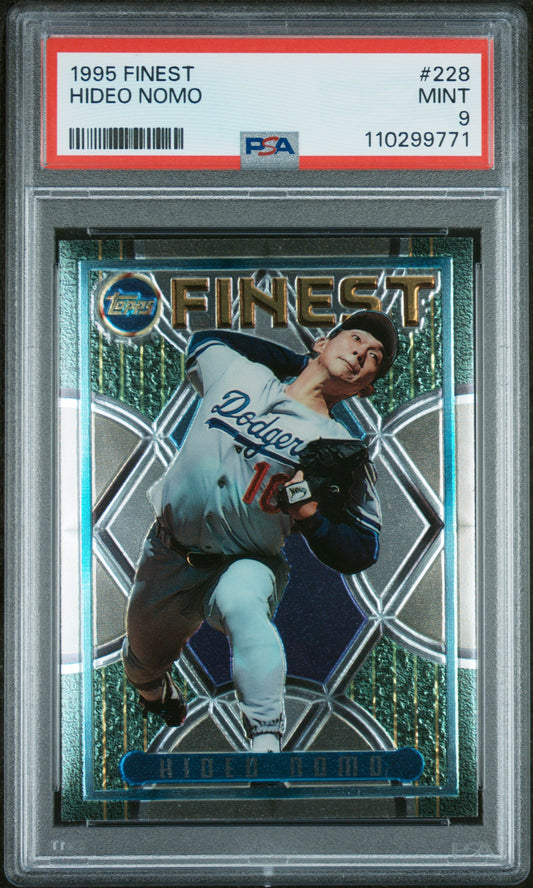 1995 Finest #228 Hideo Nomo PSA 9