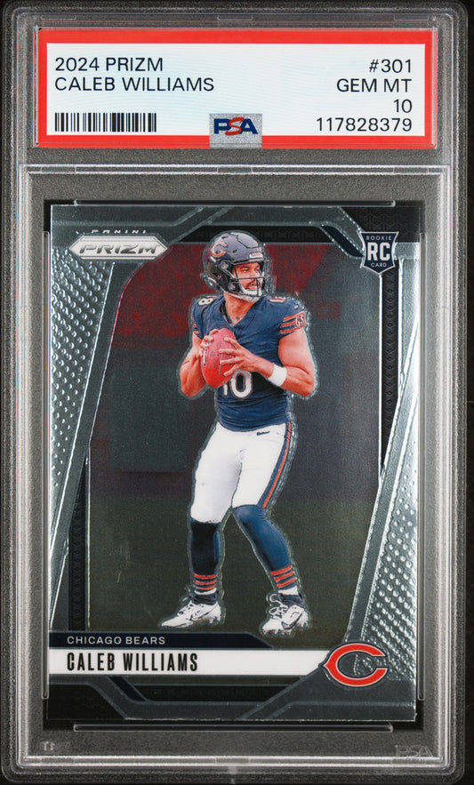 2024 Panini Prizm #301 Caleb Williams PSA 10